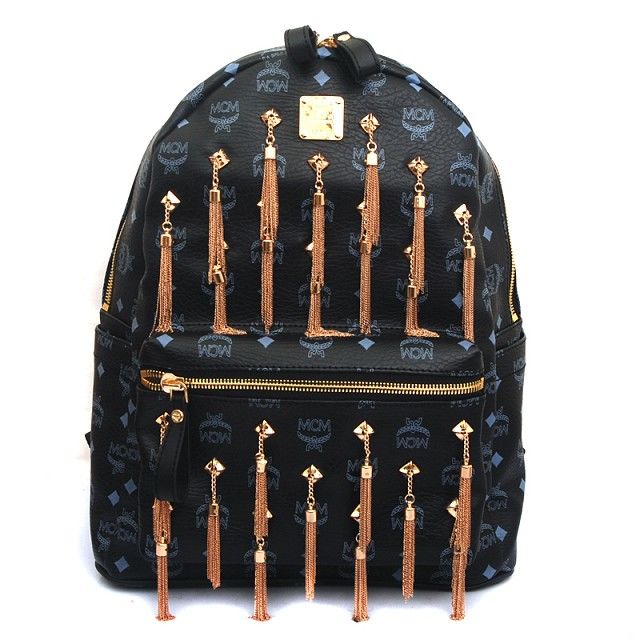2014 NEW Sytle MCM Studded Backpack NO.0008 - Click Image to Close